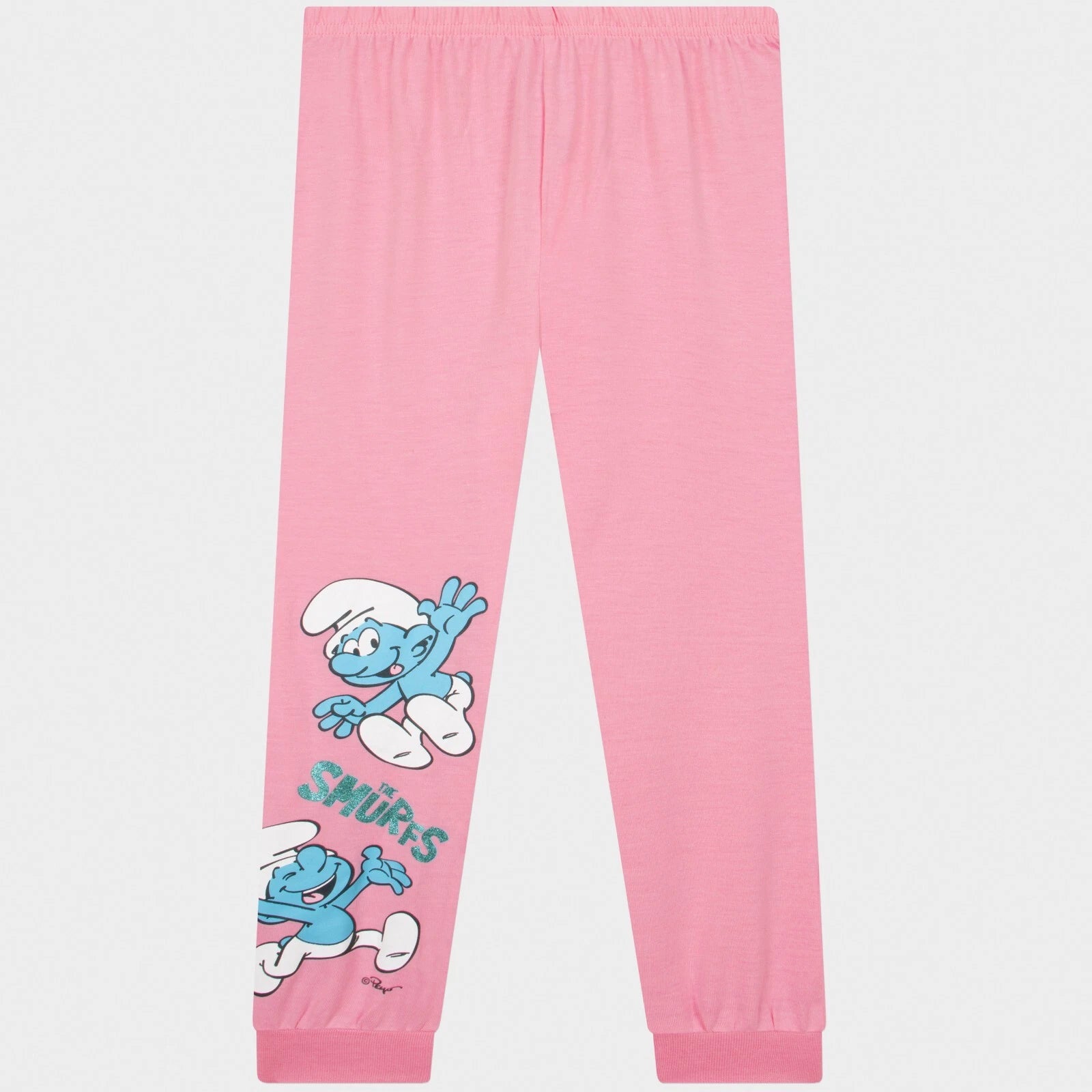 The Smurfs Pyjamas | Girls Smurfette Pyjamas | Long Sleeve Girls Pjs | Smurf Pjs