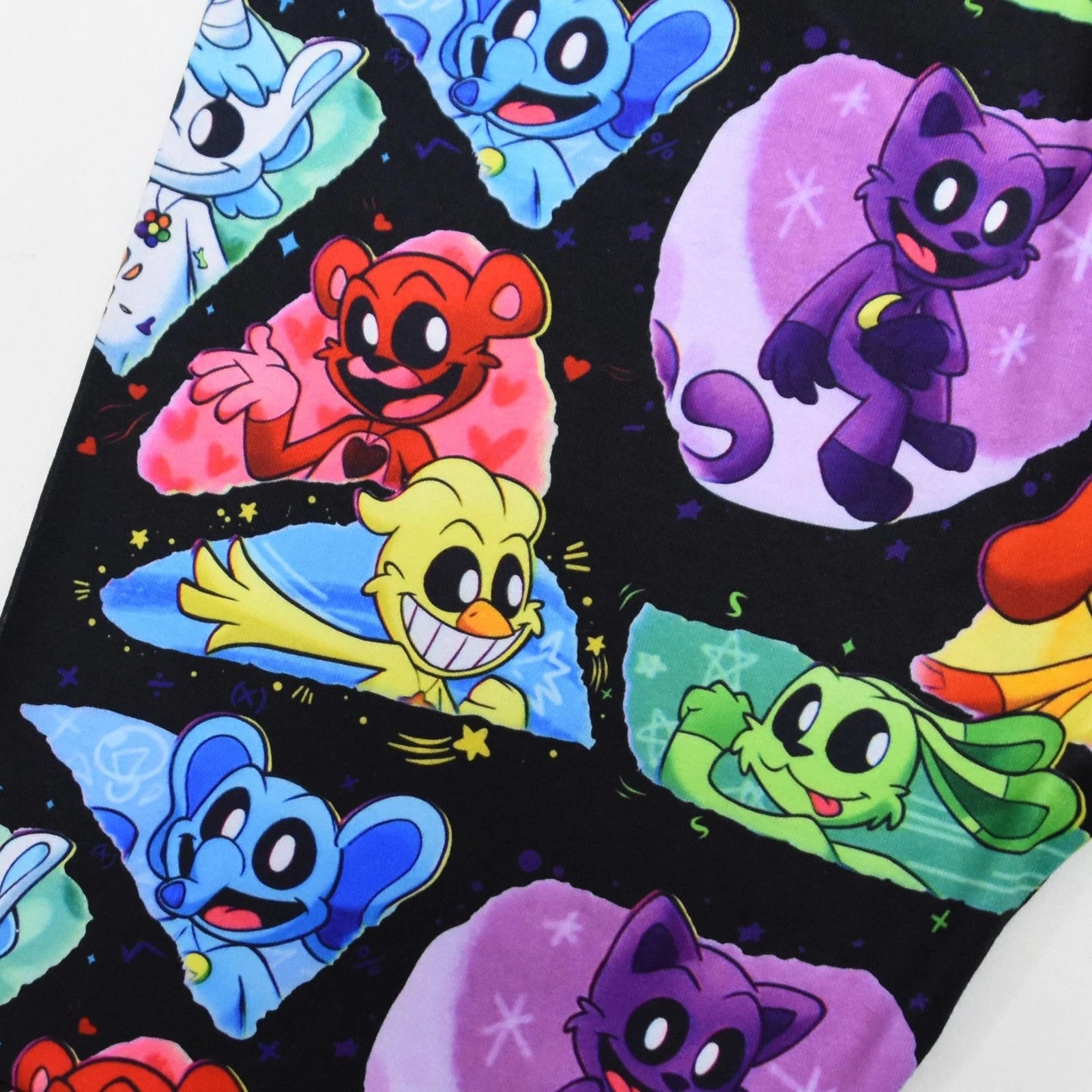 New Children's CatNap Smile Animal Clothing T-shirt Pants Pajama Set Gift