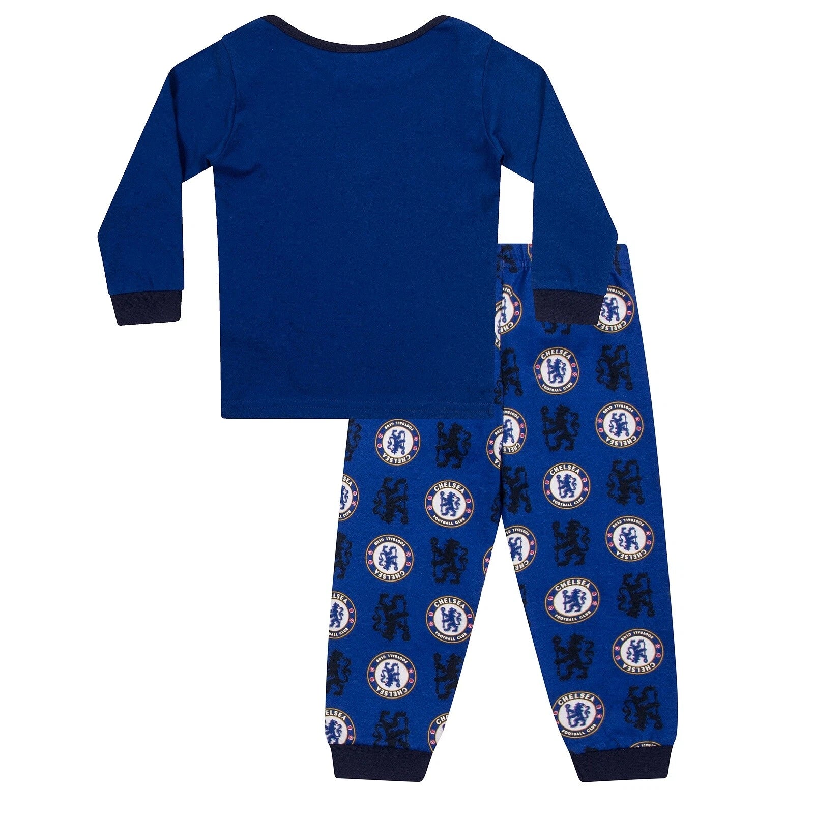 Chelsea Baby Pyjamas Long Boys Kids Official Football Gift