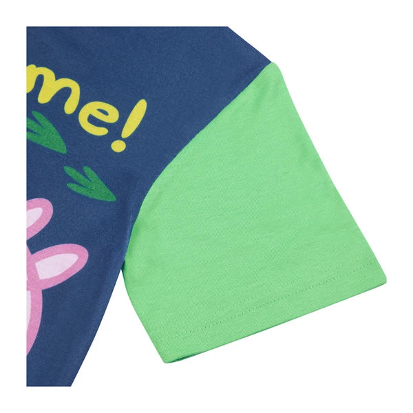 George Pig Boys Pyjamas Short Pjs, Official George Pig Nightwear