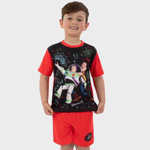 Disney Toy Story Pyjamas | Boys Toy Story Pjs | Buzz And Woody Short Pyjamas
