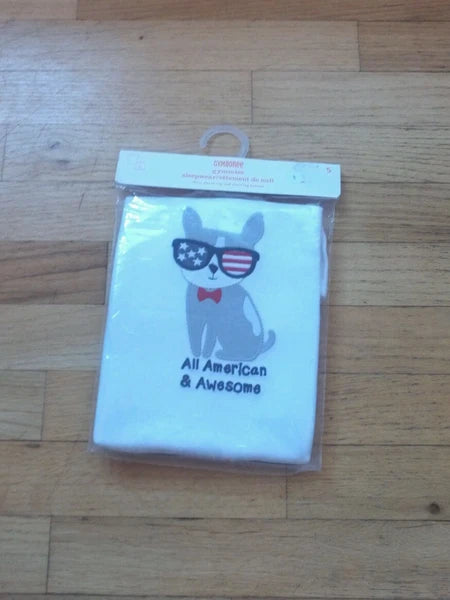 Nip GYMBOREE Toddler Infant BOYS pajama set ALL AMERICAN & AWESOME