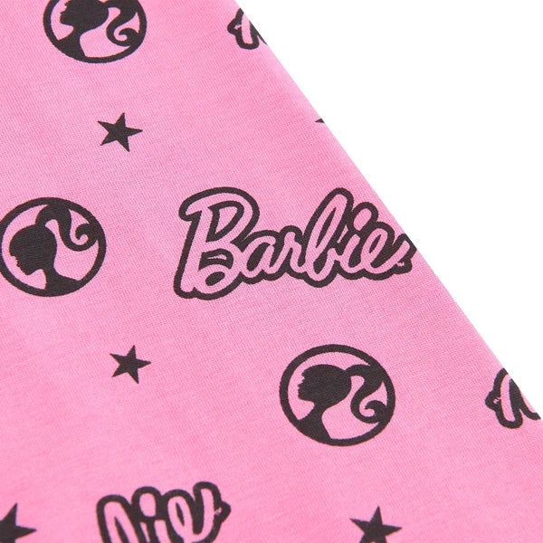 Official Girls Barbie Pyjamas Barbie Doll Set PJs 3 to 10 years Old