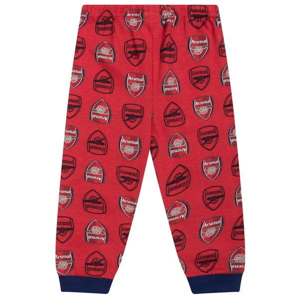 Arsenal FC Baby Pyjamas Long Boys Kids Official Football Gift
