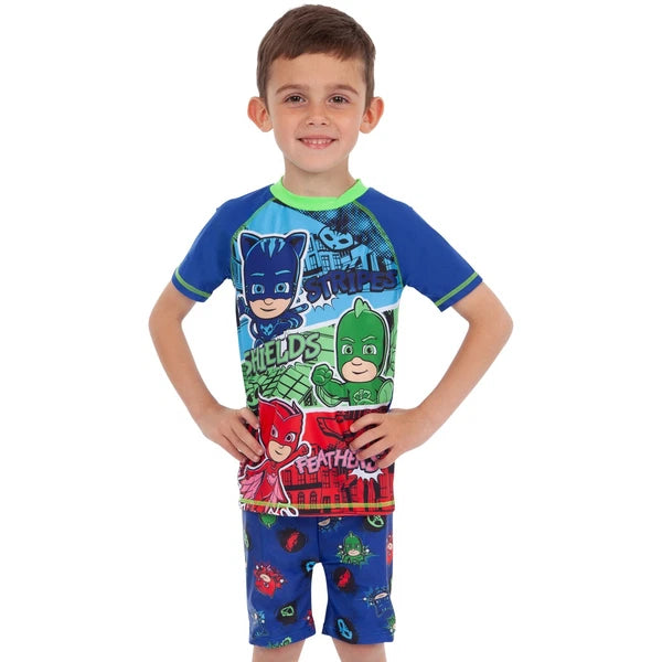 PJ Masks Kids Boys Loungewear PJs Pyjama Set PJs Set Sleepwear Nightwear Short