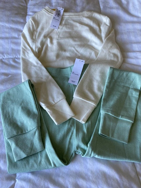 OLD NAVY Aqua Fairy Princess Pajama Set Toddler Girl. NEW WITH TAG.