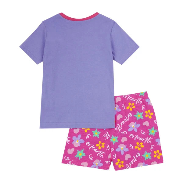 Disney Encanto Girls Short Pyjamas, Mirabel Pjs, Ages 3 to 10 Years Old