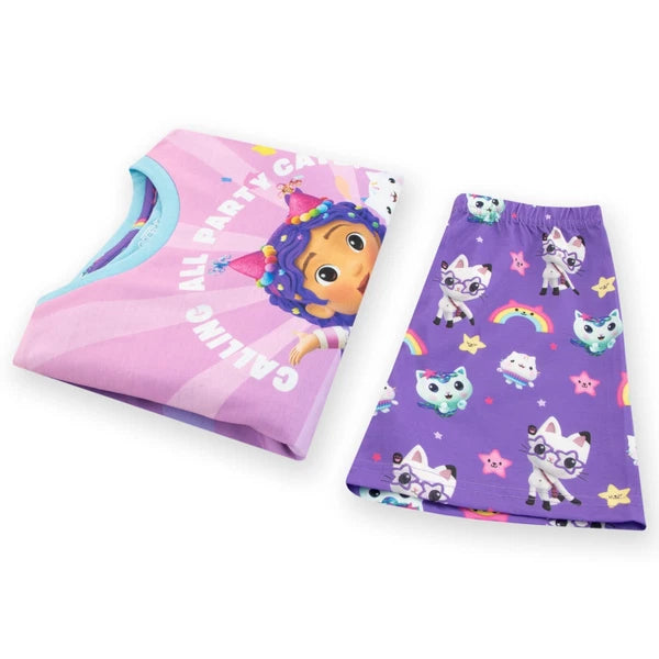Gabbys Dollhouse Pyjama Set | Girls Short Pyjamas | Gabbys Dollhouse Pjs
