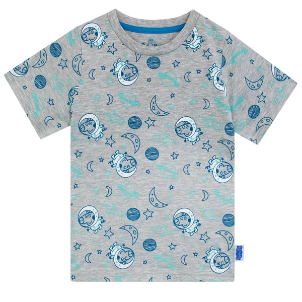 George Pig Pyjamas Pack of 2 Kids Boys 18 24 Months 2 3 4 5 6 7 8 Years PJs Set