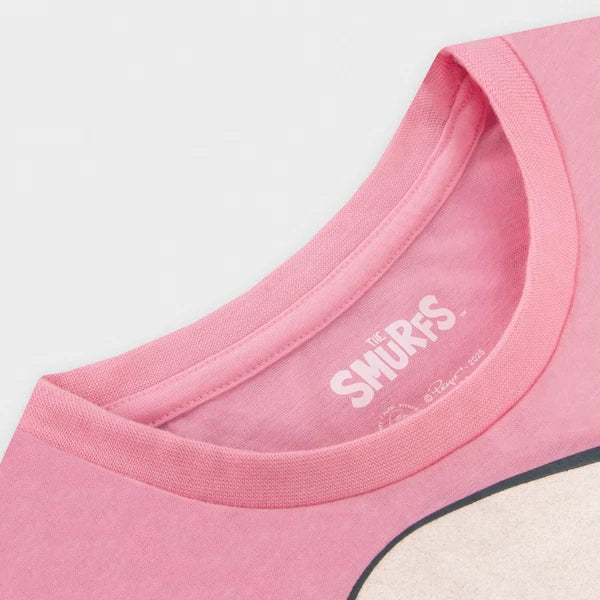 The Smurfs Pyjamas | Girls Smurfette Pyjamas | Long Sleeve Girls Pjs | Smurf Pjs