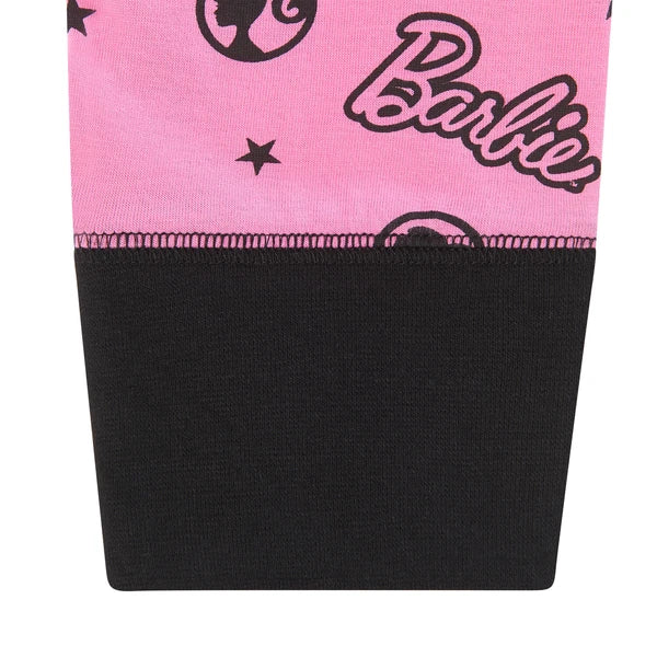 Official Girls Barbie Pyjamas Barbie Doll Set PJs 3 to 10 years Old
