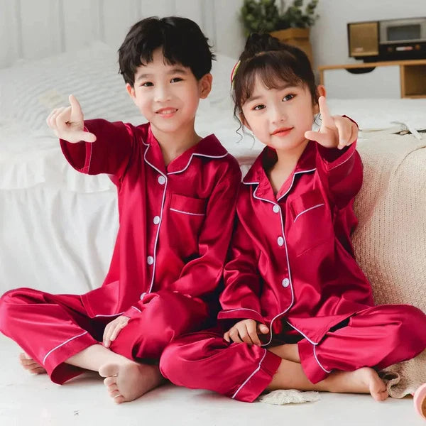 1Set Spring Children's Clothing Sets LongSleeved Pants Clothes Kids Pajamas Set
