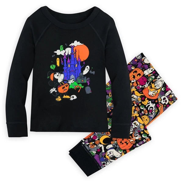 New Disney Store Mickey Mouse & Friends Halloween Pajama Set for Boys U pick