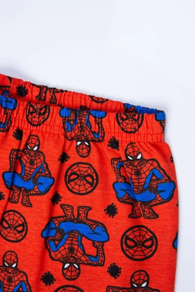 Marvel Spiderman Boys Pyjamas, Short Summer Pyjamas Pjs, Official Merchandise