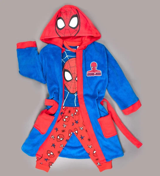 Spiderman Pyjama for Boys Ages 3-10 Long Sleeve PJ Set Christmas Gift Winter