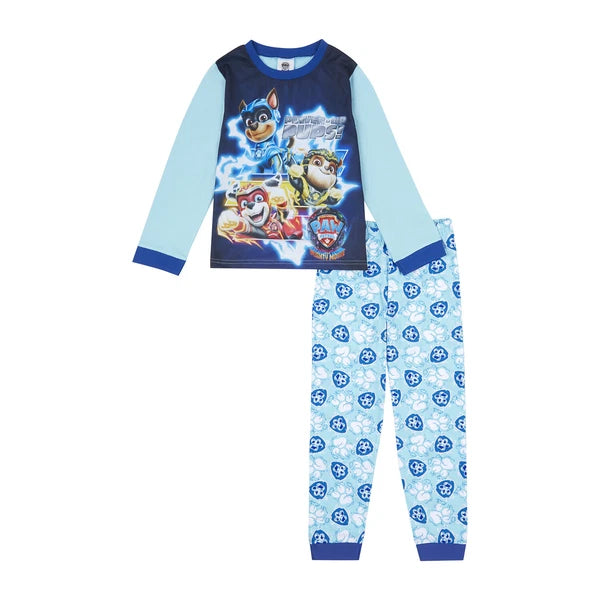 Paw Patrol Boys Pyjamas, Mighty Movie Pjs, Official Movie Merchandise
