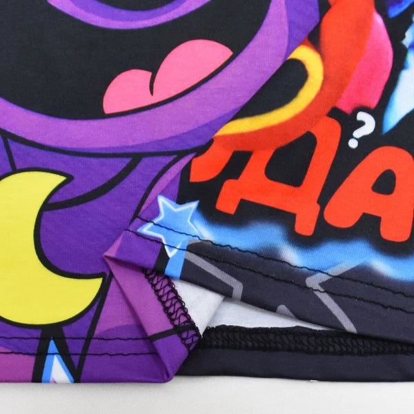 New Children's CatNap Smile Animal Clothing T-shirt Pants Pajama Set Gift