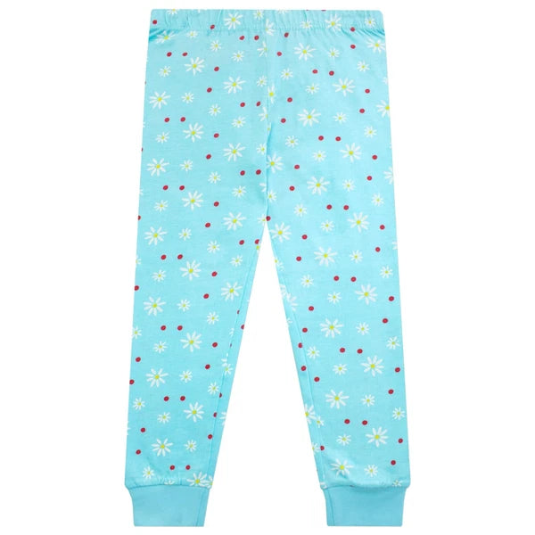 Peppa Pig Pyjamas 18 24 Months 2 3 4 5 6 7 8 Years PJ Set Red Blue Pink Daisies