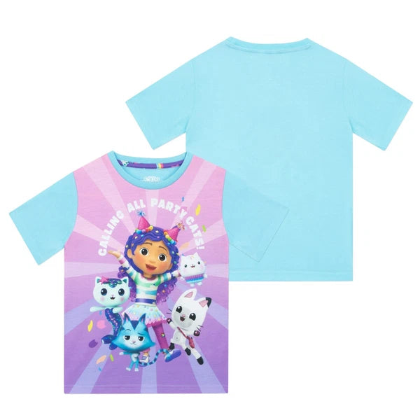 Gabbys Dollhouse Pyjama Set | Girls Short Pyjamas | Gabbys Dollhouse Pjs