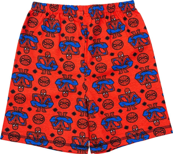Marvel Spiderman Boys Pyjamas, Short Summer Pyjamas Pjs, Official Merchandise
