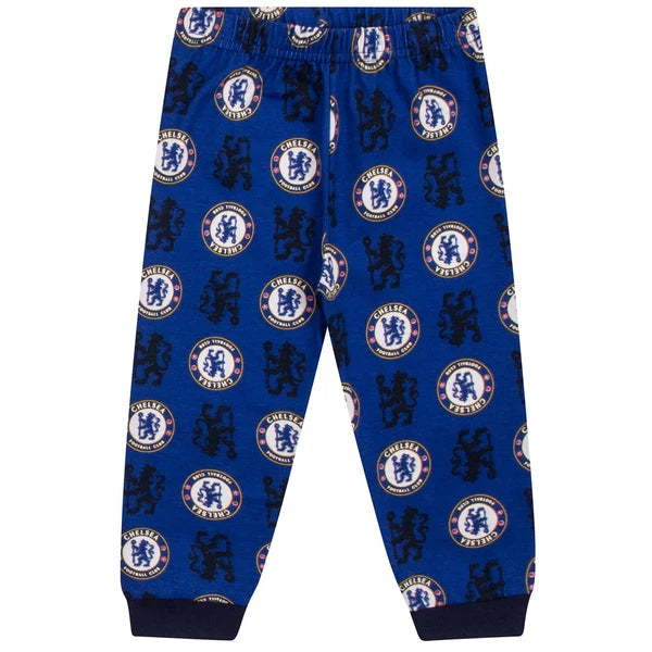 Chelsea Baby Pyjamas Long Boys Kids Official Football Gift