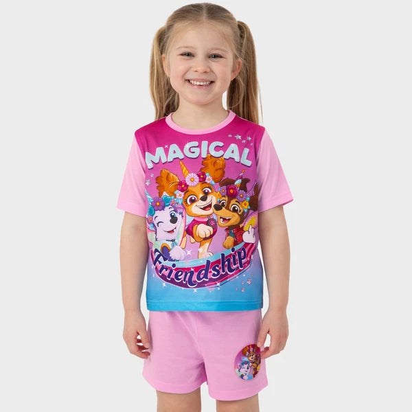 PAW Patrol Pyjamas | Girls Short Pyjamas | Liberty, Everest & Skye Pjs For Girls