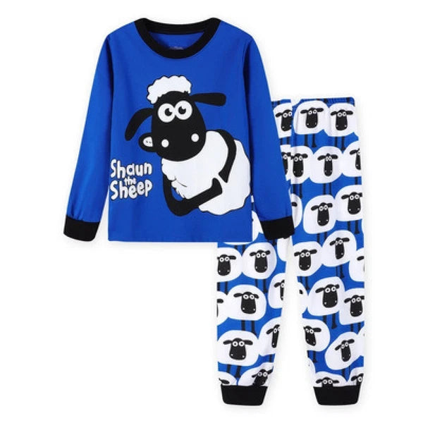 2Pcs Kids Boys Girls Super Mario Long Sleeve Pyjamas Set T-Shirt Shorts Age 1-7Y