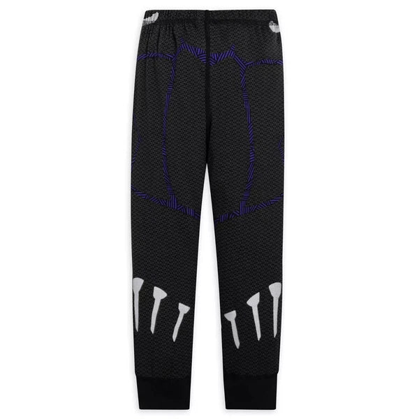 MARVEL BLACK PANTHER COSTUME PAJAMAS FOR BOYS NWT SIZES 3,4,5,6,7,8,10
