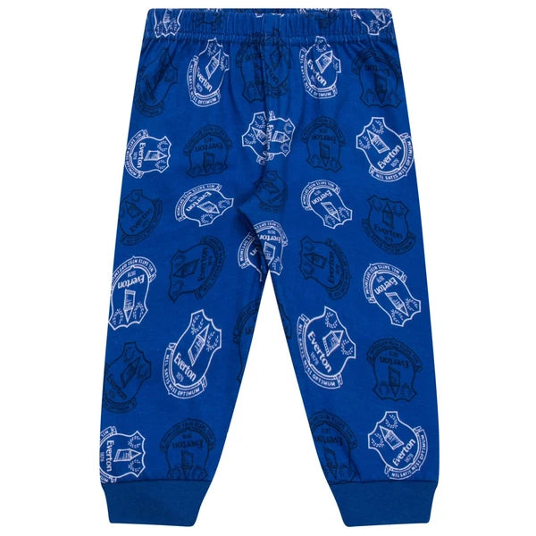 Everton FC Baby Pyjamas Long Boys Kids Official Football Gift