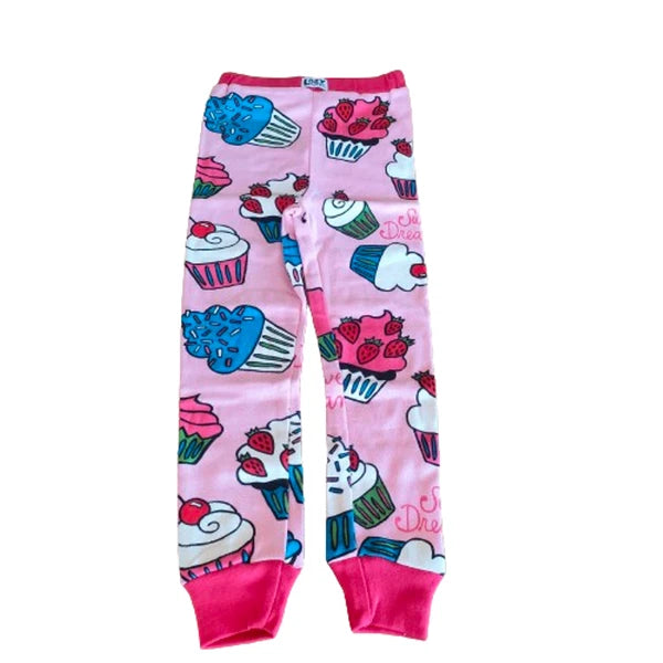 Lazyone Kids Girls Pyjama Set Summer Short Sleeve PJ Set Nightwear Cotton D174