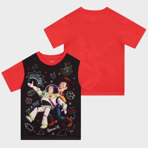 Disney Toy Story Pyjamas | Boys Toy Story Pjs | Buzz And Woody Short Pyjamas