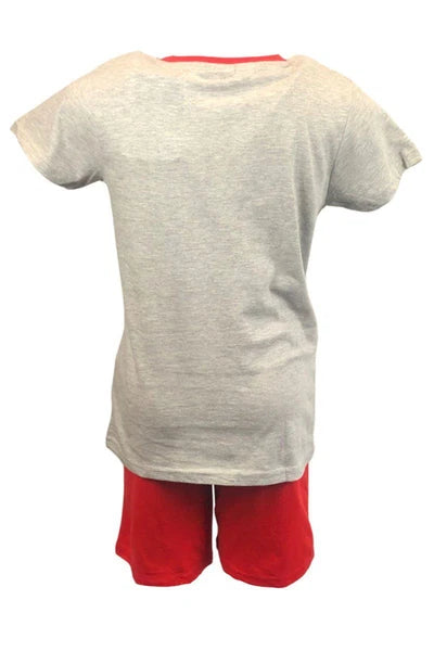 Boys Kids Avengers Spiderman Short Sleeve Pyjamas T-Shirt Shorts Age 3-14years