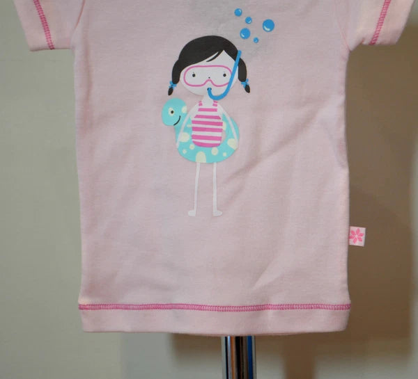 Marquise Girls Printed Pyjama Sets - SIZE - 0 & 00 - NEW